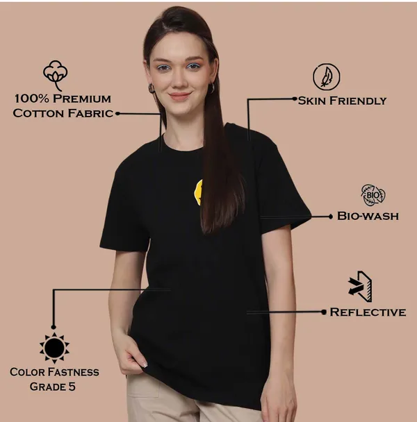Women_Black_Do_What_Makes_You_Happy_Print_Oversized_Tshirt