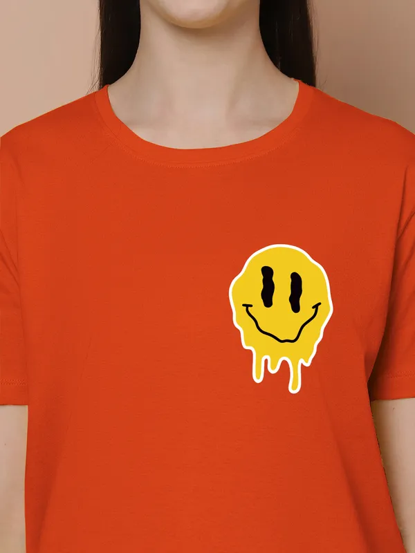 Women_Orange_Do_What_Makes_You_Happy_Print_Oversized_Tshirt