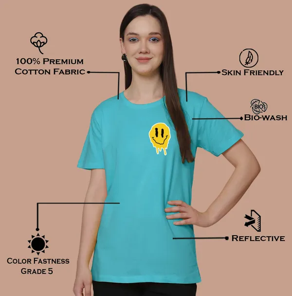 Women_Turquoise_Blue_Do_What_Makes_You_Happy_Print_Oversized_Tshirt