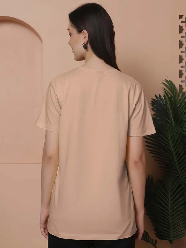 Women_Coral_Chill_Print_Oversized_Tshirt
