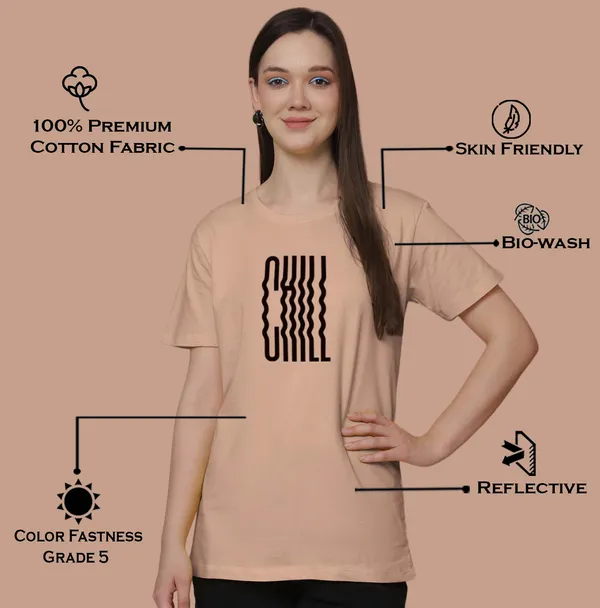 Women_Coral_Chill_Print_Oversized_Tshirt