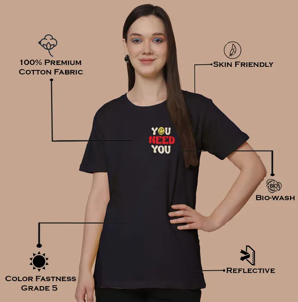 Women_Navy_Blue_Need_You_Print_Oversized_Tshirt