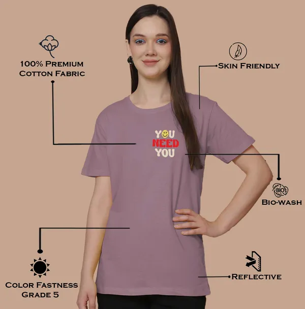 Women_Dark_Purple_Need_You_Print_Oversized_Tshirt