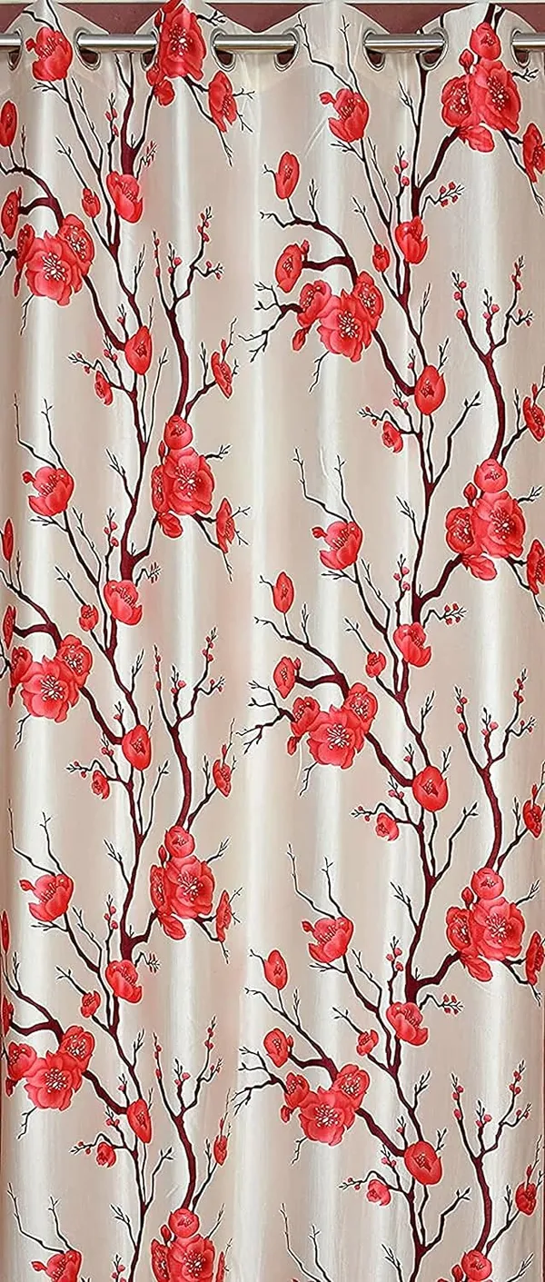 Floral_Printed_Design_Polyester_Eyelet_Curtains,_Washable_Parde_for_Home,_Office,_Bedroom,_Living_Room_(Red,_Set_of_2)