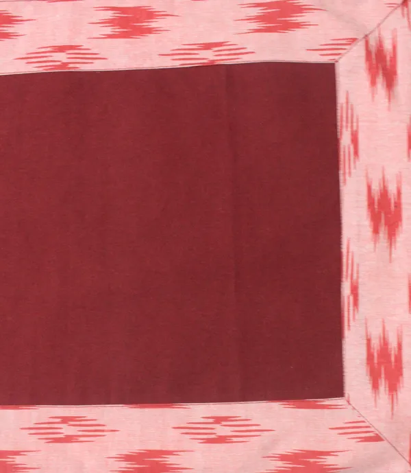 Pack_of_6_Piece_Cotton_Maroon_Pochampaaly_Weave_Ikat_Printed_Collection_Place_Mat_For_Dining_Room_and_Living_Room