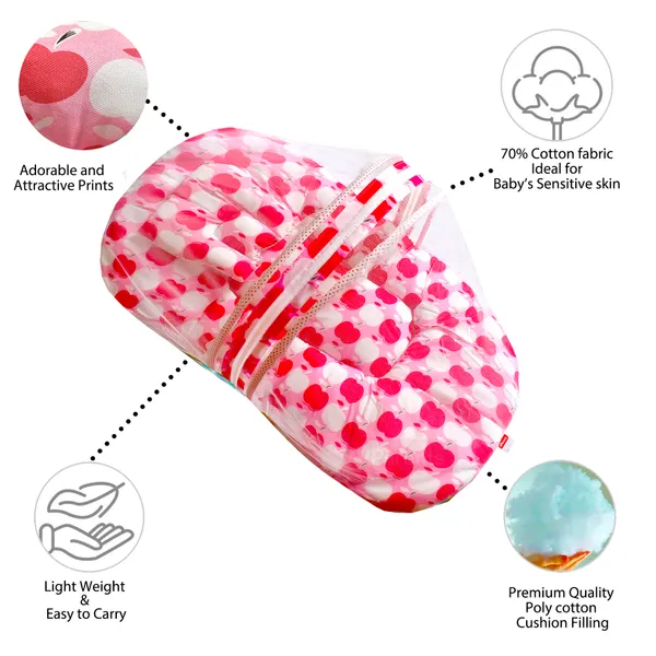 Cheeky_Cheeky_Baby_Bedding_Set_with_Pillow_and_Sleeping_Bag_Combo_(Pink)
