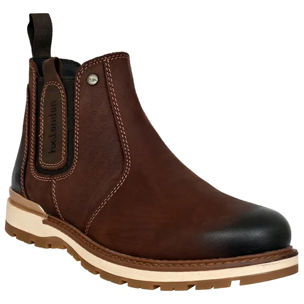 Brown_Leather_Round_Toe_Mid_Top_Chelsea_Boots