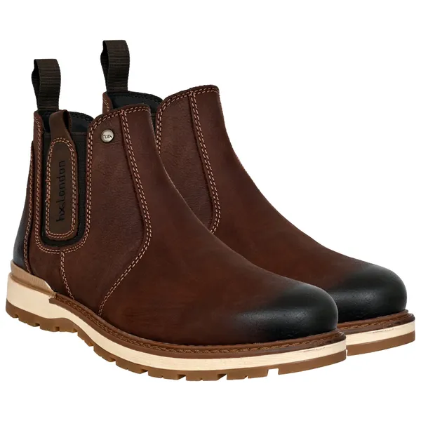 Brown_Leather_Round_Toe_Mid_Top_Chelsea_Boots