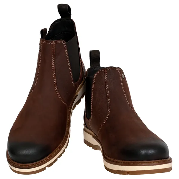 Brown_Leather_Round_Toe_Mid_Top_Chelsea_Boots