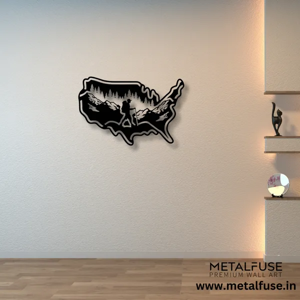 Wooden_Wall_Art_for_Home_Decoration__|_Hiking_USA__|_Black