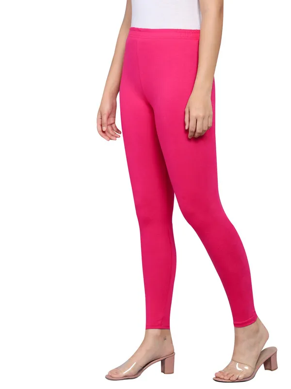 Rani_Pink_Ankle_Leh_Legging__Comfortable,_Stylish_And_Trendy_Casual_Wear