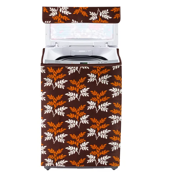 Top_Load_Washing_Machine_Cover_Suitable_For_All_Major_Brands_Upto_8KG_(Material-_Polyester,_Color-Brown,_Size-23x23x35_Inches)