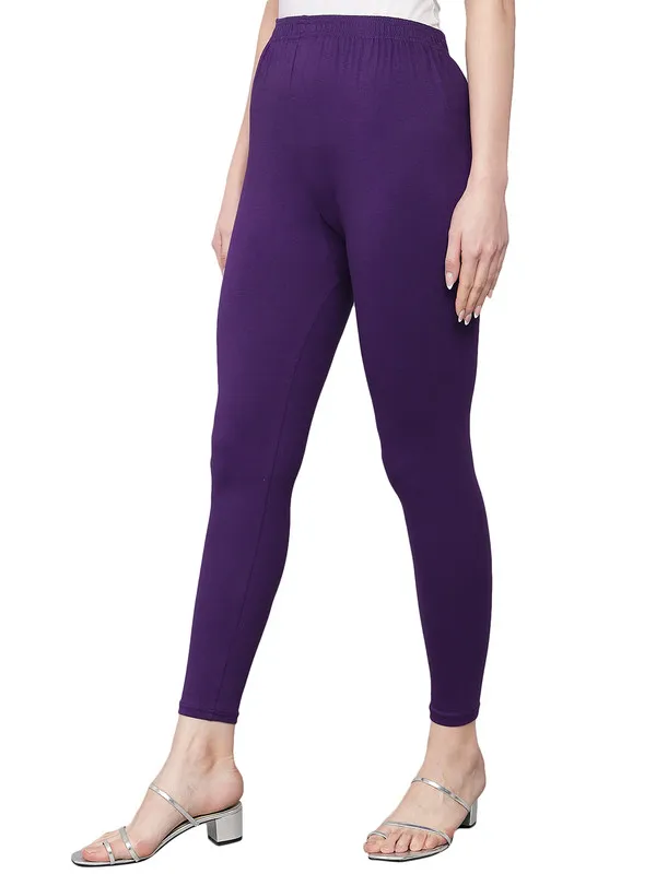 Purple_Ankle_Leh_Legging__Comfortable,_Stylish_And_Trendy_Casual_Wear