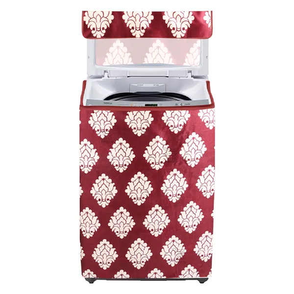 Top_Load_Washing_Machine_Cover_Suitable_For_All_Major_Brands_Upto_8KG_(Material-_Polyester,_Color-Maroon,_Size-23x23x35_Inches)