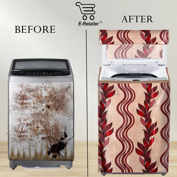 Top_Load_Washing_Machine_Cover_Suitable_For_All_Major_Brands_Upto_8KG_(Material-_Polyester,_Color-Red,_Size-23x23x35_Inches)