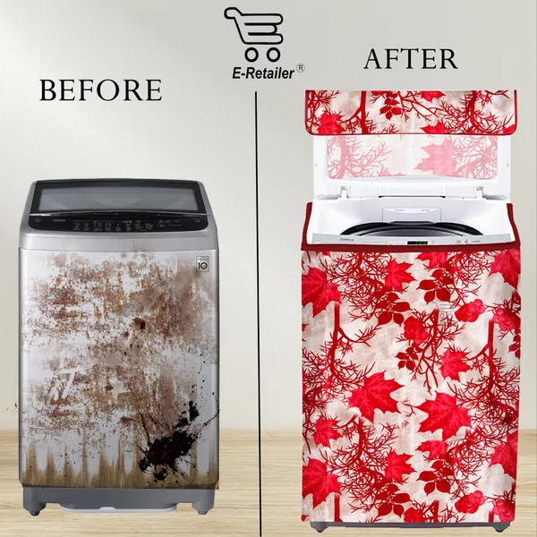 Top_Load_Washing_Machine_Cover_Suitable_For_All_Major_Brands_Upto_8KG_(Material-_Polyester,_Color-Red,_Size-23x23x35_Inches)