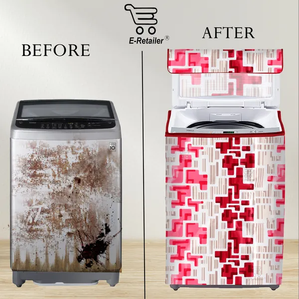 Top_Load_Washing_Machine_Cover_Suitable_For_All_Major_Brands_Upto_8KG_(Material-_Polyester,_Color-_Red,_Size-23x23x35_Inches)
