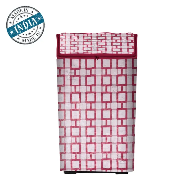 Top_Load_Washing_Machine_Cover_Suitable_For_All_Major_Brands_Upto_8KG_(Material-_PVC,_Color-_Red,_Size-23x23x35_Inches)