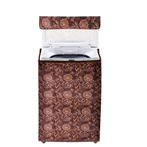 Top_Load_Washing_Machine_Cover_Suitable_For_All_Major_Brands_Upto_8KG_(Material-_PVC,_Color-Brown,_Size-23x23x35_Inches)