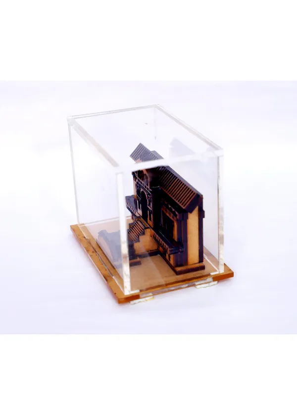 Uttarakhand_Box_Acrylic_Covered_3D_Badrinath_Temple_(Brown)