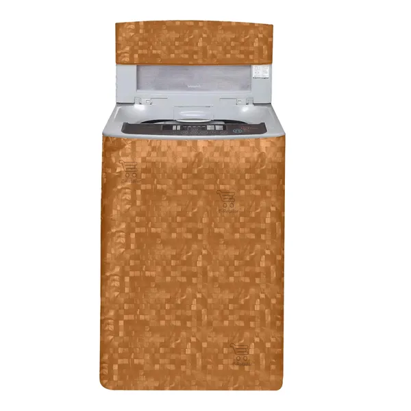 Top_Load_Washing_Machine_Cover_Suitable_For_All_Major_Brands_Upto_8KG_(Material-_PVC,_Color-Orange,_Size-23x23x35_Inches)