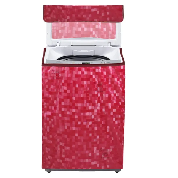 Top_Load_Washing_Machine_Cover_Suitable_For_All_Major_Brands_Upto_8KG_(Material-_PVC,_Color-Red,_Size-23x23x35_Inches)