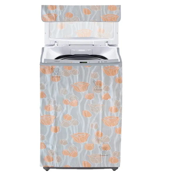 Top_Load_Washing_Machine_Cover_Suitable_For_All_Major_Brands_Upto_8KG_(Material-_PVC,_Color-Orange,_Size-23x23x35_Inches)