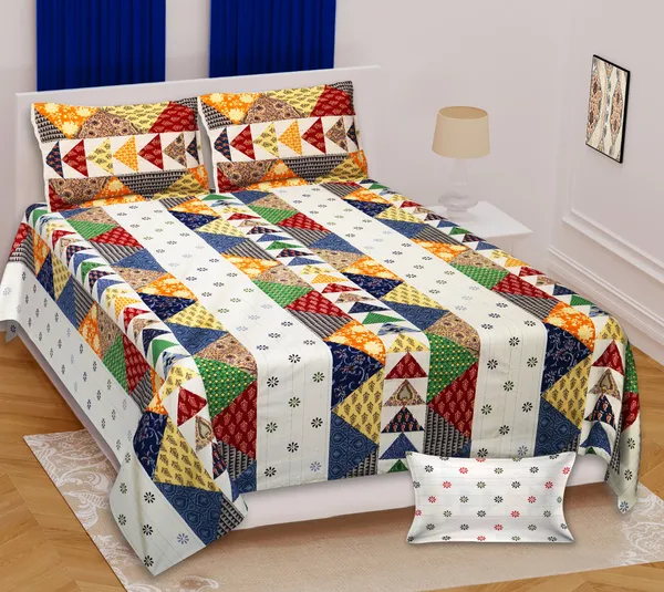 _100%_Cotton_King_Bedsheet_(Pack_of_1,_Multicolor)