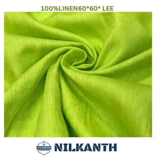 Lime_100%_Linen_Shirt_And_Trouser_Fabric
