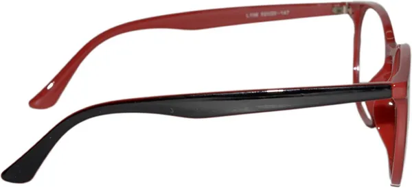 Red,Black_Full_Rim_Square_Frame_(20_Mm)_-_For_Unisex
