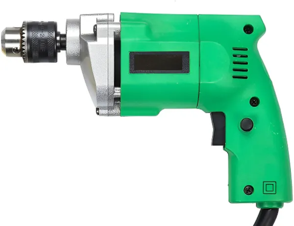 New_10Mm_Drill_Machine_With_Key_And_High_Performance_Work_Of_Hammer_Drill_(10_Mm_Chuck_Size,_450_W)