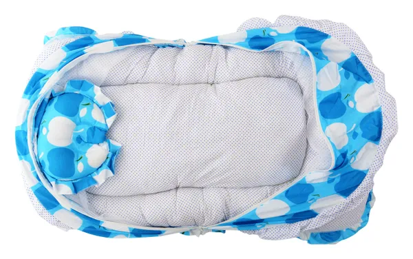 Jumbo_Extra_Large_Baby_Bedding_Set_with_Mosquito_net_and_Pillow_(0-20_Months)_(Blue)