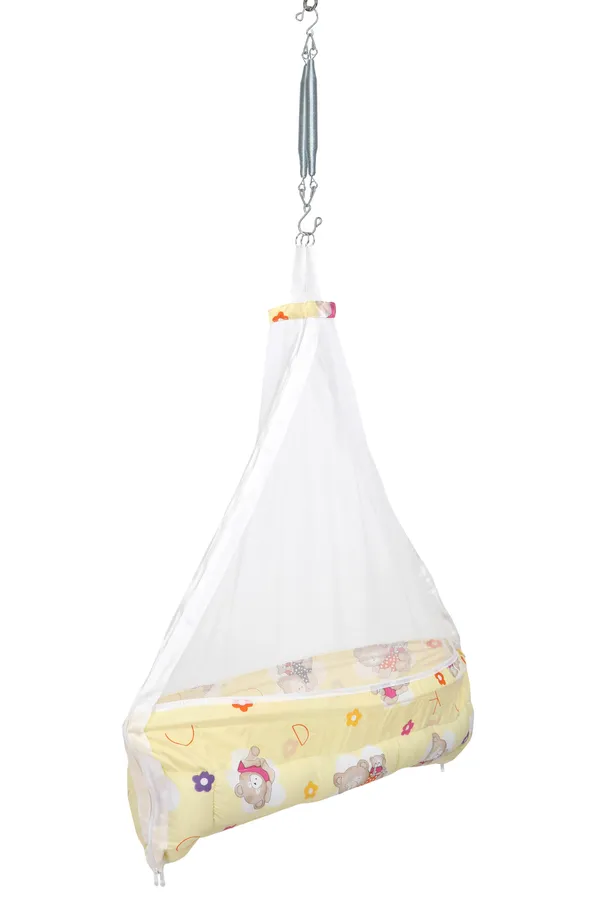 Cruze_Baby_Swing_Cradle_with_Hanging_Spring_(Yellow)