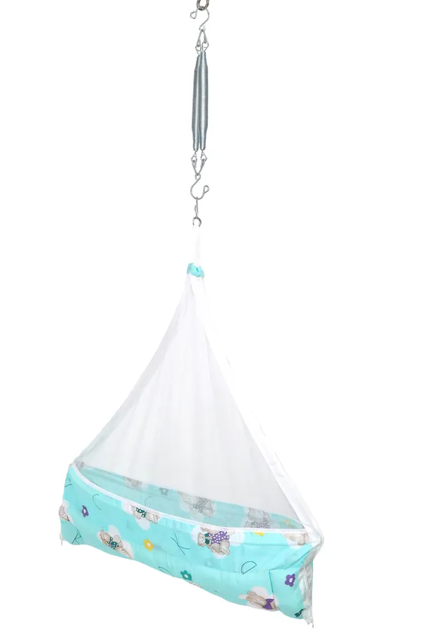Cruze_Baby_Swing_Cradle_with_Hanging_Spring_(Green)