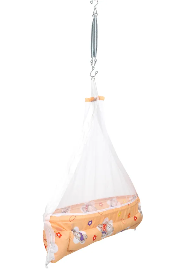 Cruze_Baby_Swing_Cradle_with_Hanging_Spring_(Orange)