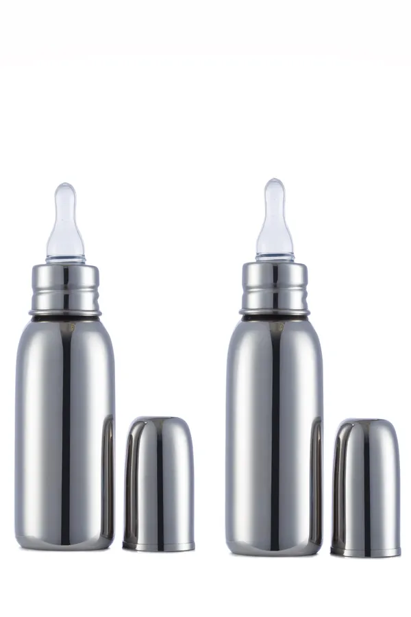 Grade_304_Bullet_Stainless_Steel_Baby_Feeding_Bottle_-200_ml_(Pack_of_2)_(250_ML)