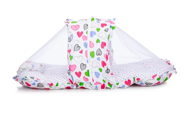 Heart_Jumbo_Extra_Large_Baby_Bedding_Set_with_Mosquito_net_and_Pillow_(Pink)_0-20_Months_(Pink)