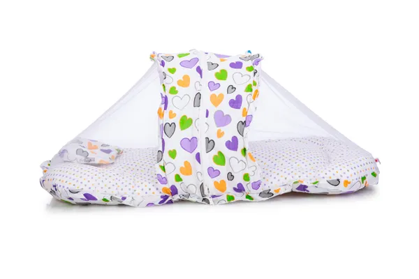 Heart_Jumbo_Extra_Large_Baby_Bedding_Set_with_Mosquito_net_and_Pillow_(Pink)_0-20_Months_(Purple)