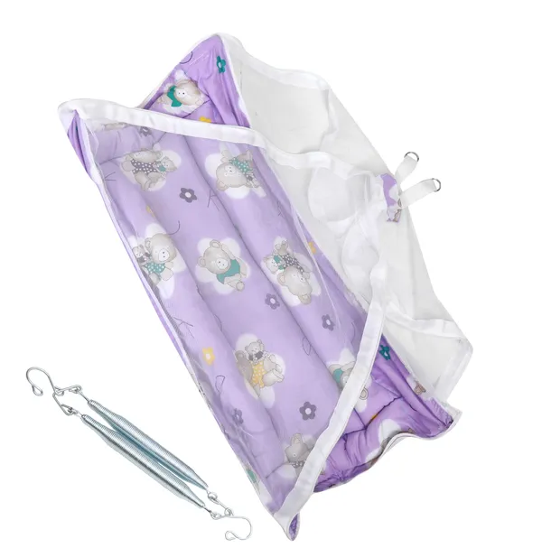 Cruze_Baby_Swing_Cradle_with_Hanging_Spring_Window_Cradle_Metal_Hanger_(Blue)_(Purple)