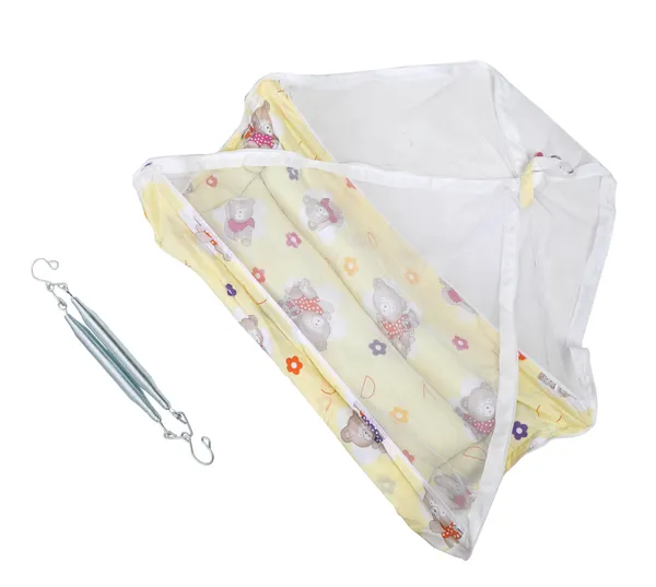 Cruze_Baby_Swing_Cradle_with_Hanging_Spring_Window_Cradle_Metal_Hanger_(Blue)_(Yellow)