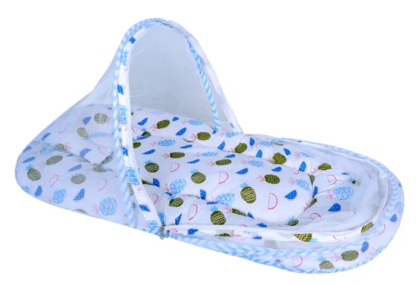 Fruity_Baby_Bedding_Set_with_Mosquito_net_and_Pillow_(Blue)