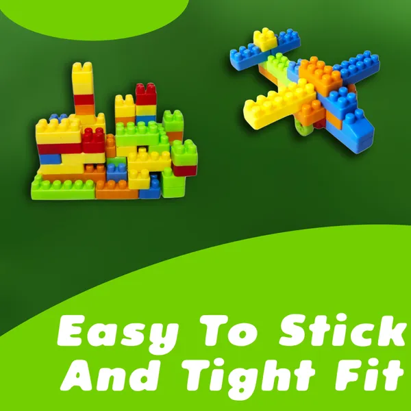 Toy_Building_Bricks_Educational_Game_Blocks_Kit_for_3+_Year_Childern_-_Multicolor_(130_Pieces)