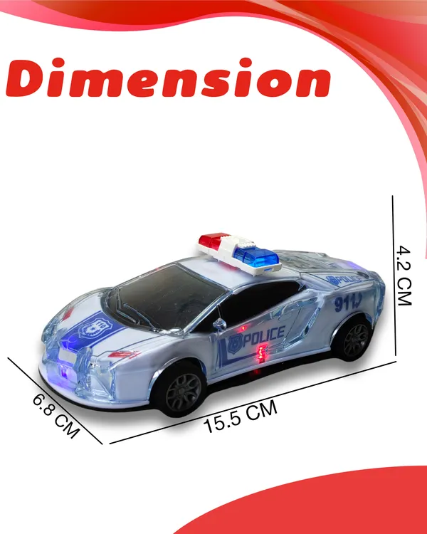 __Police_Car_with_Lights,_Friction,_Music_and_Siren_Sound_/_Police_3D_Car_Police_Car_Super_Speed_Colourful_Dazzling_Light_and_Music