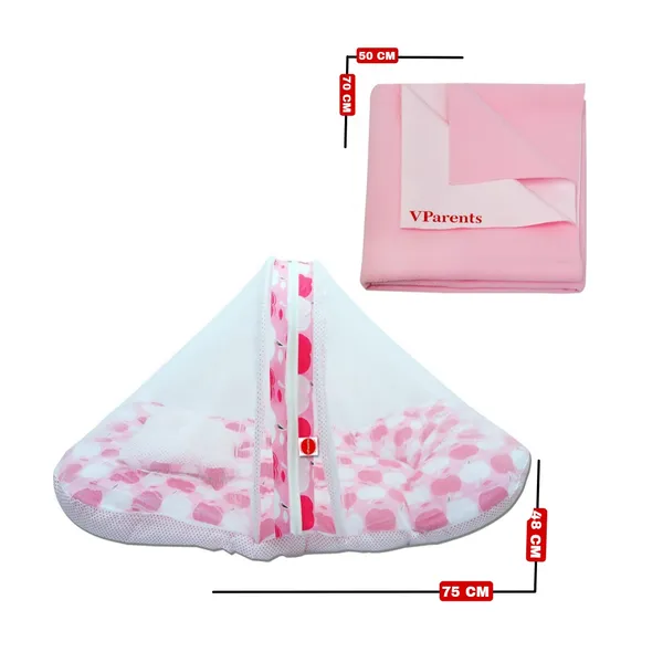 Cheeky_cheeky_Baby_Bedding_Set_with_Pillow_and_Drysheet_Combo_-_Pink