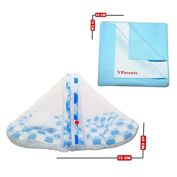 Cheeky_cheeky_Baby_Bedding_Set_with_Pillow_and_Drysheet_Combo_-_Blue