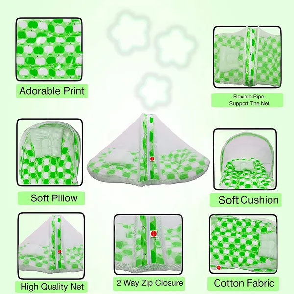 Cheeky_cheeky_Baby_Bedding_Set_with_Pillow_and_Drysheet_Combo_-_Green