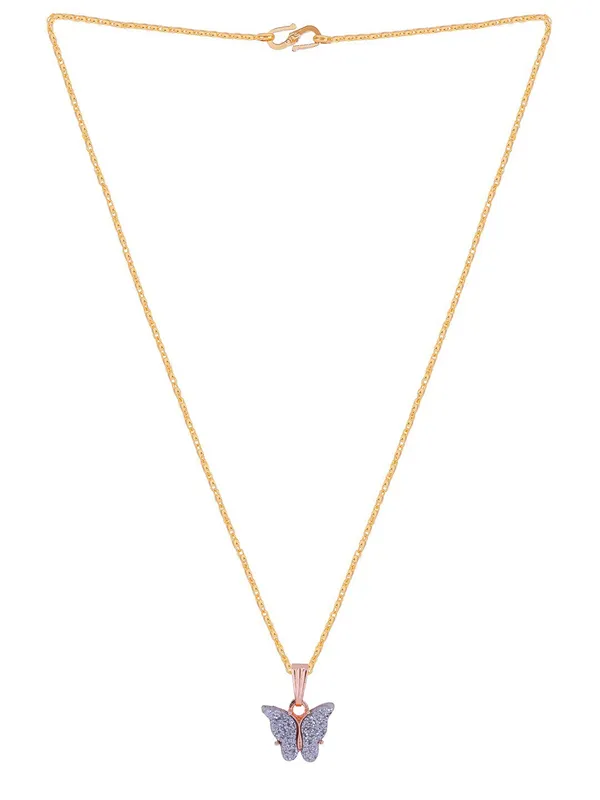 Gujju_Butterfly_Shape_Pendant_Chain_Necklace_For_Women_And_Girls