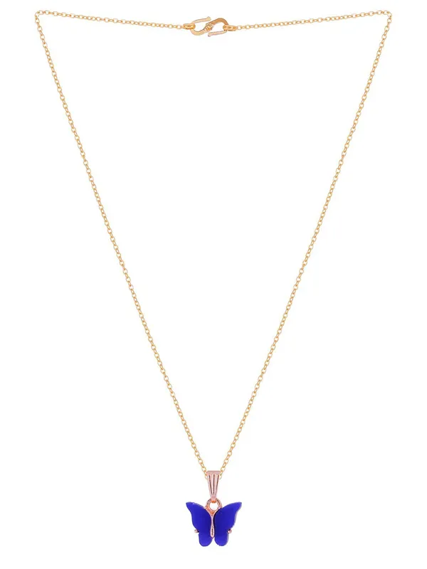 Gujju_Butterfly_Shape_Pendant_Chain_Necklace_For_Women_And_Girls