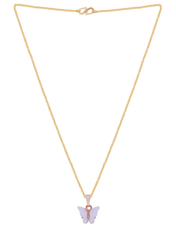 Gujju_Butterfly_Shape_Pendant_Chain_Necklace_For_Women_And_Girls