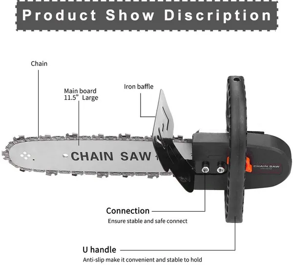 Chainsaw_Bracket_Kit_Angle_Grinders_Adapter_Corded_Chainsaw_(Without_Battery)